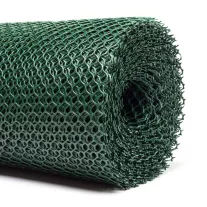 20x20mm baromfirács műanyag zöld 100cmx25m