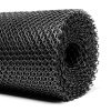 20*20mm baromfirács műanyag fekete 100cm*25m