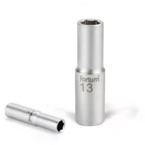 FORTUM hosszított dugófej 1/2" 10x77mm