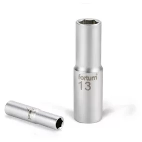 FORTUM hosszított dugófej 1/2" 13*77mm