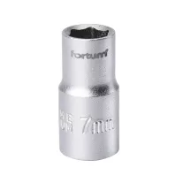 FORTUM dugófej 1/4" 7x25mm