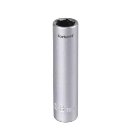 FORTUM hosszított dugófej 1/4" 8*50mm