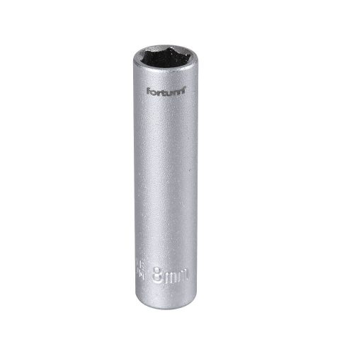 FORTUM hosszított dugófej 1/4" 8*50mm