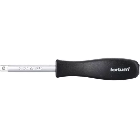 FORTUM csavarhúzó markolat dugófejekhez 1/4" 150mm FORTUM csavarhúzó markolat dugófejekhez 1/4" 150mm