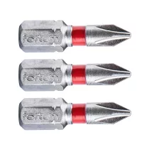 FORTUM behajtóhegy PH1x25mm (3 darab)