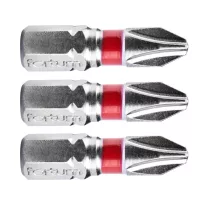 FORTUM behajtóhegy PH2x25mm (3 darab)
