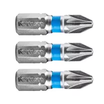 FORTUM behajtóhegy PZ2x25mm (3 darab)