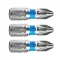 FORTUM behajtóhegy PZ2x25mm (3 darab)