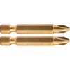 FORTUM behajtóhegy PH1*50mm Titanium bevonat (2 darab)
