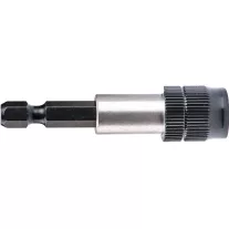   FORTUM bittartó szár mágneses 1/4" 60mm, Fix-Clip gyorskioldó
