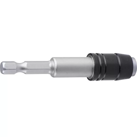 FORTUM bittartó szár mágneses 1/4" 60mm, Quick-Lock gyorskioldó FORTUM bittartó szár mágneses 1/4" 60mm, Quick-Lock gyorskioldó