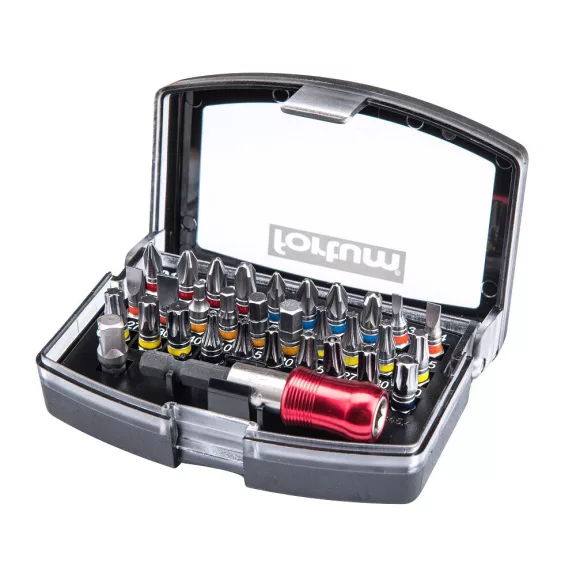 FORTUM bit készlet 32 részes 1/4"x25mm bit FORTUM bit készlet 32 részes 1/4"x25mm bit
