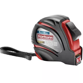 FORTUM mérőszalag ABS műanyag házzal 5m*19mm