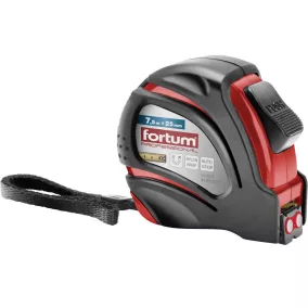 FORTUM mérőszalag ABS műanyag házzal 7,5m*25mm