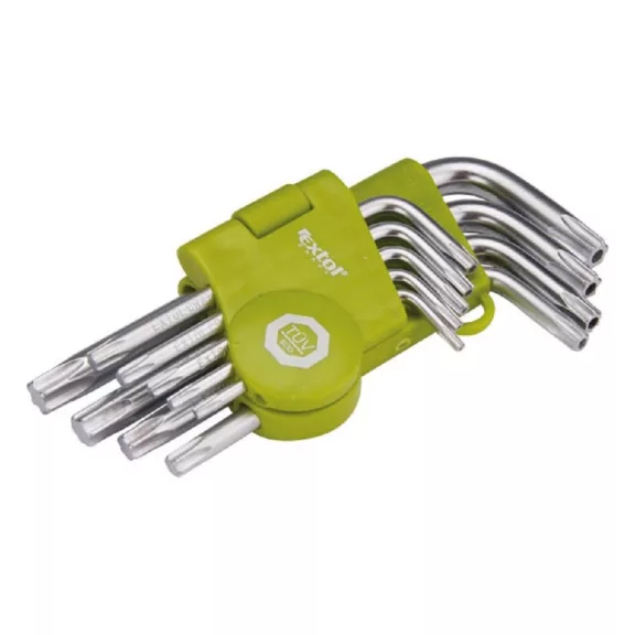 Torx kulcs készlet 9 darabos Torx kulcs készlet 9 darabos