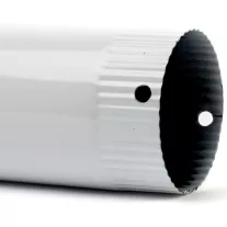 120 füstcső fehér (25cm)