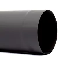 150 füstcső fekete (80cm)