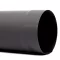 150 füstcső fekete (80cm)