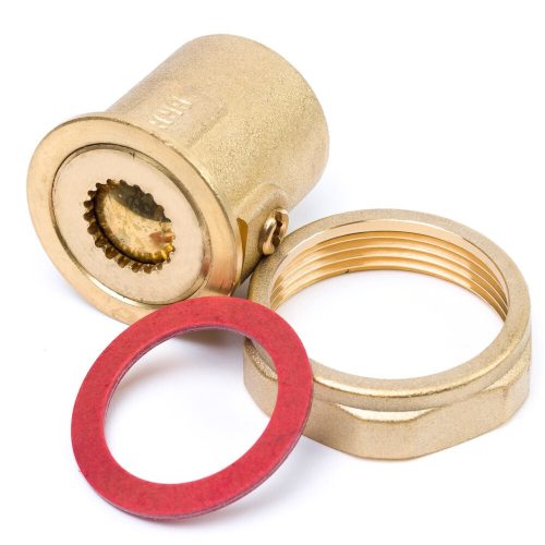 6/4"-1" szivattyúcsatlakozó elzáróval