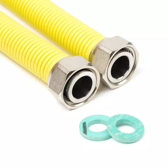 1/2"-1/2" 75cm-150cm nyújtható flexibilis gáz bekötőcső BB