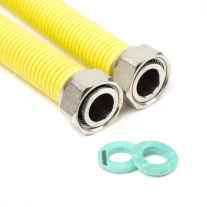   1/2"-1/2" 100cm-200cm nyújtható flexibilis gáz bekötőcső BB