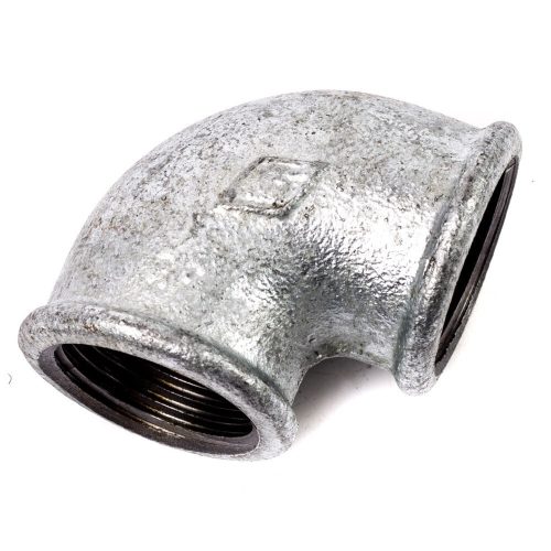 1/2" BB könyök horganyzott
