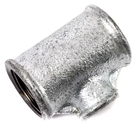1"-1/2"-1" T idom szűkített horganyzott 1"-1/2"-1" T idom szűkített horganyzott