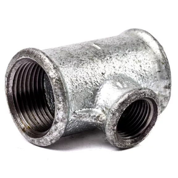 2"-5/4"-2" T idom szűkített horganyzott