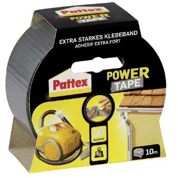 Ragasztószalag Power Tape ezüst 10M Ragasztószalag Power Tape ezüst 10M