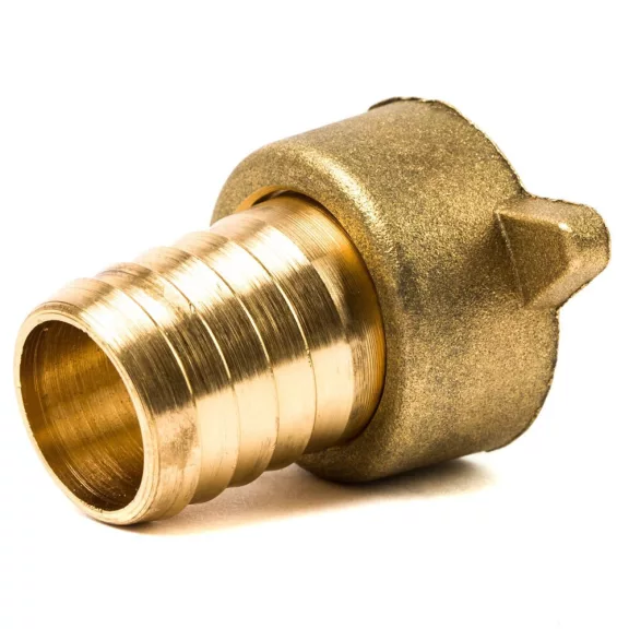 3/4"-3/4" tömlővég hollandival réz 3/4"-3/4" tömlővég hollandival réz