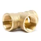 3/8" T idom réz
