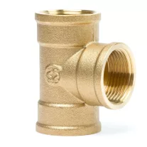 3/8" T idom réz