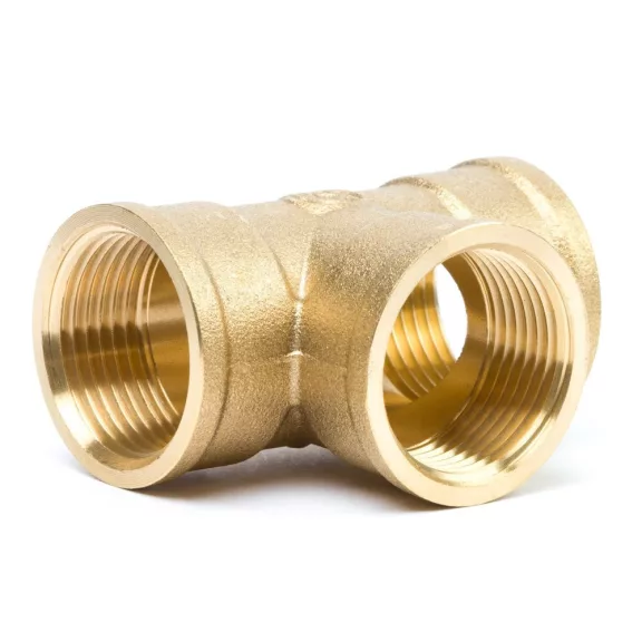 3/4" T idom réz