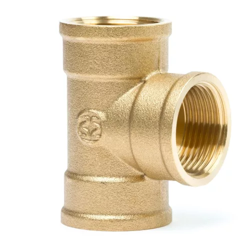 3/4" T idom réz