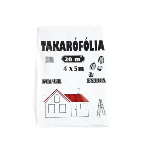 5mx4m takaró fólia extra erős létrázható 5mx4m takaró fólia extra erős létrázható