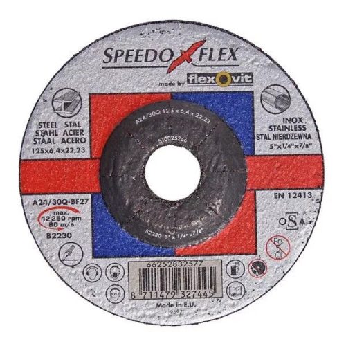 230*6,4*22,2mm tisztító korong