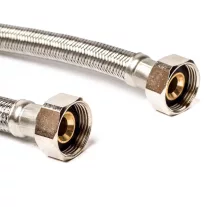 3/4"-3/4" 50cm flexibilis bekötőcső BB