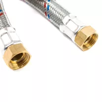   1"-1" 50cm antivibrációs flexibilis bekötőcső BB