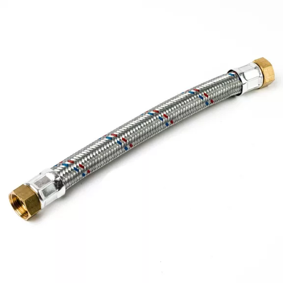 1"-1" 50cm antivibrációs flexibilis bekötőcső BB 1"-1" 50cm antivibrációs flexibilis bekötőcső BB