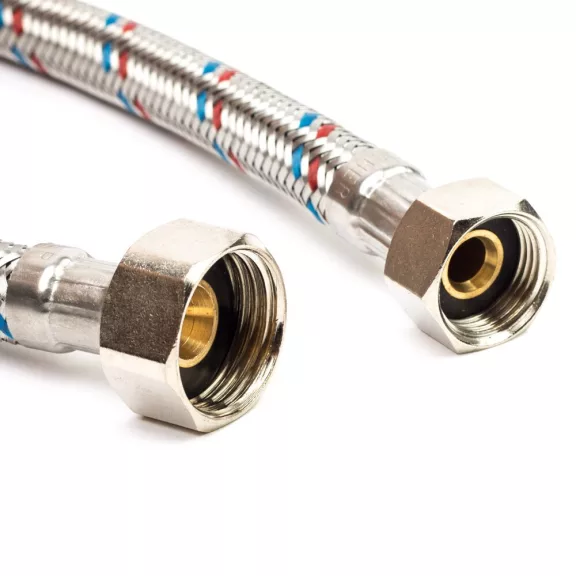 1/2"-3/8" 30cm flexibilis bekötőcső BB 1/2"-3/8" 30cm flexibilis bekötőcső BB