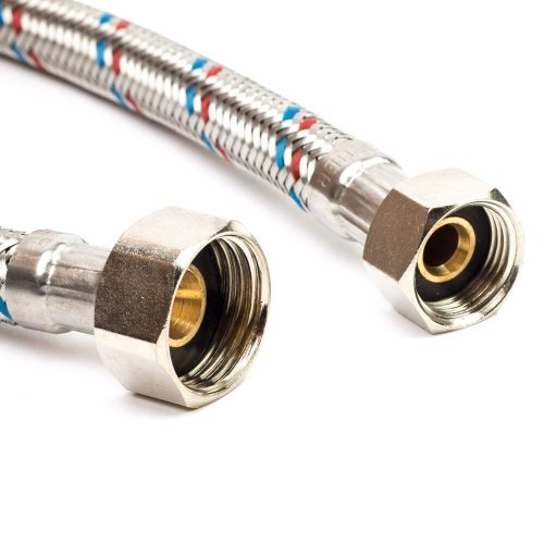 1/2"-3/8" 40cm flexibilis bekötőcső BB