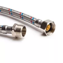 1/2"-1/2" 30cm flexibilis bekötőcső KB