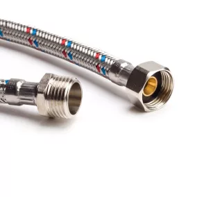 1/2"-1/2" 30cm flexibilis bekötőcső KB