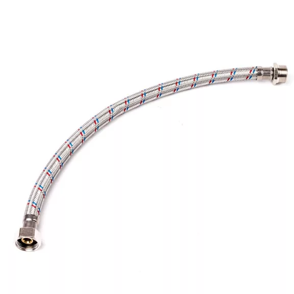 3/4"-3/4" 50cm flexibilis bekötőcső KB