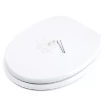 MDF WC ülőke, fém zsanérral