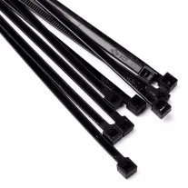 100x2,5mm kábelkötegelő fekete