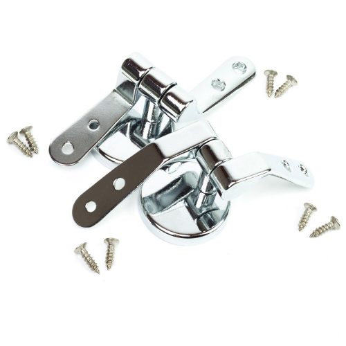 WC ülőke zsanér aluminium (2 darab)