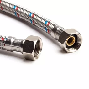 3/8"-3/8" 80cm flexibilis bekötőcső BB