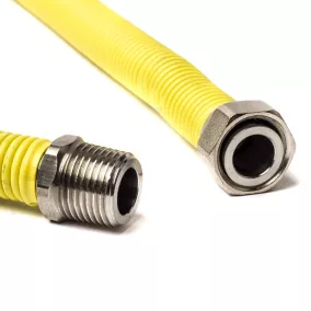   1/2"-1/2" 100cm-200cm nyújtható flexibilis gáz bekötőcső KB