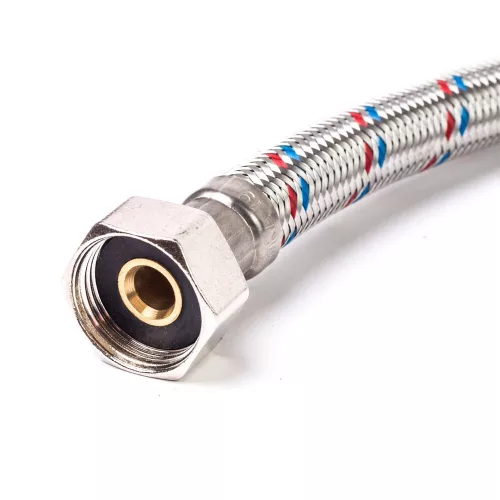 3/4"-3/4" 20cm flexibilis bekötőcső KB